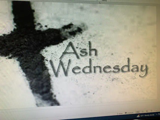 Ash Wednesday
